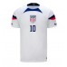 Herren Fußballbekleidung Vereinigte Staaten Christian Pulisic #10 Heimtrikot WM 2022 Kurzarm